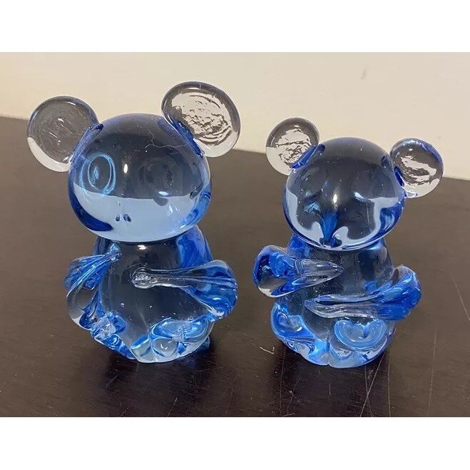 United States commemorative fine art gallery Koala Bear Blue Paperweight Set/2