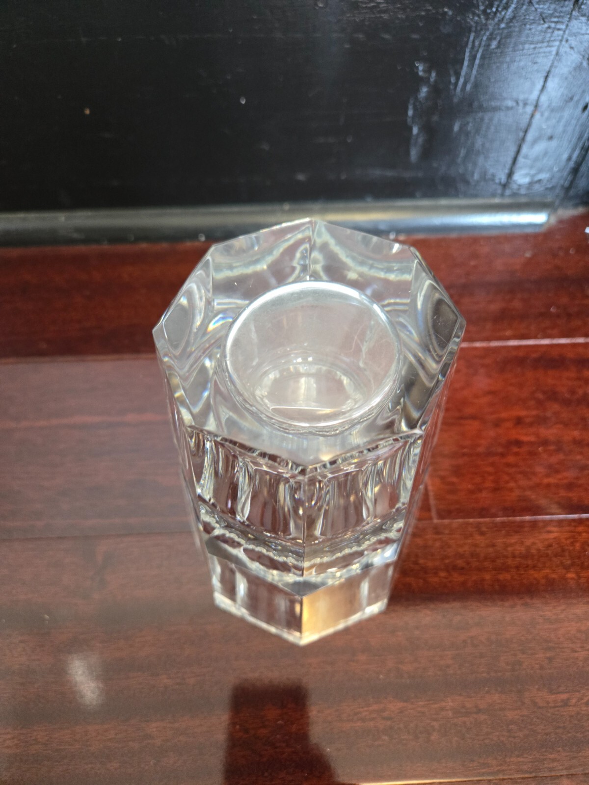 ✨ Baccarat Edith 1960s Crystal Vase 7″ – Mid-Century French Luxury! 🌸🔥