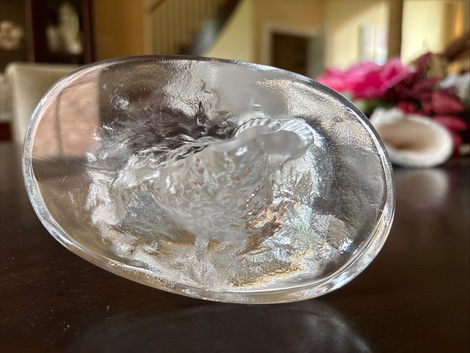 Lalique Nude Dancer Crystal Glass Figurine of Woman (“Danseuse) France-MINT