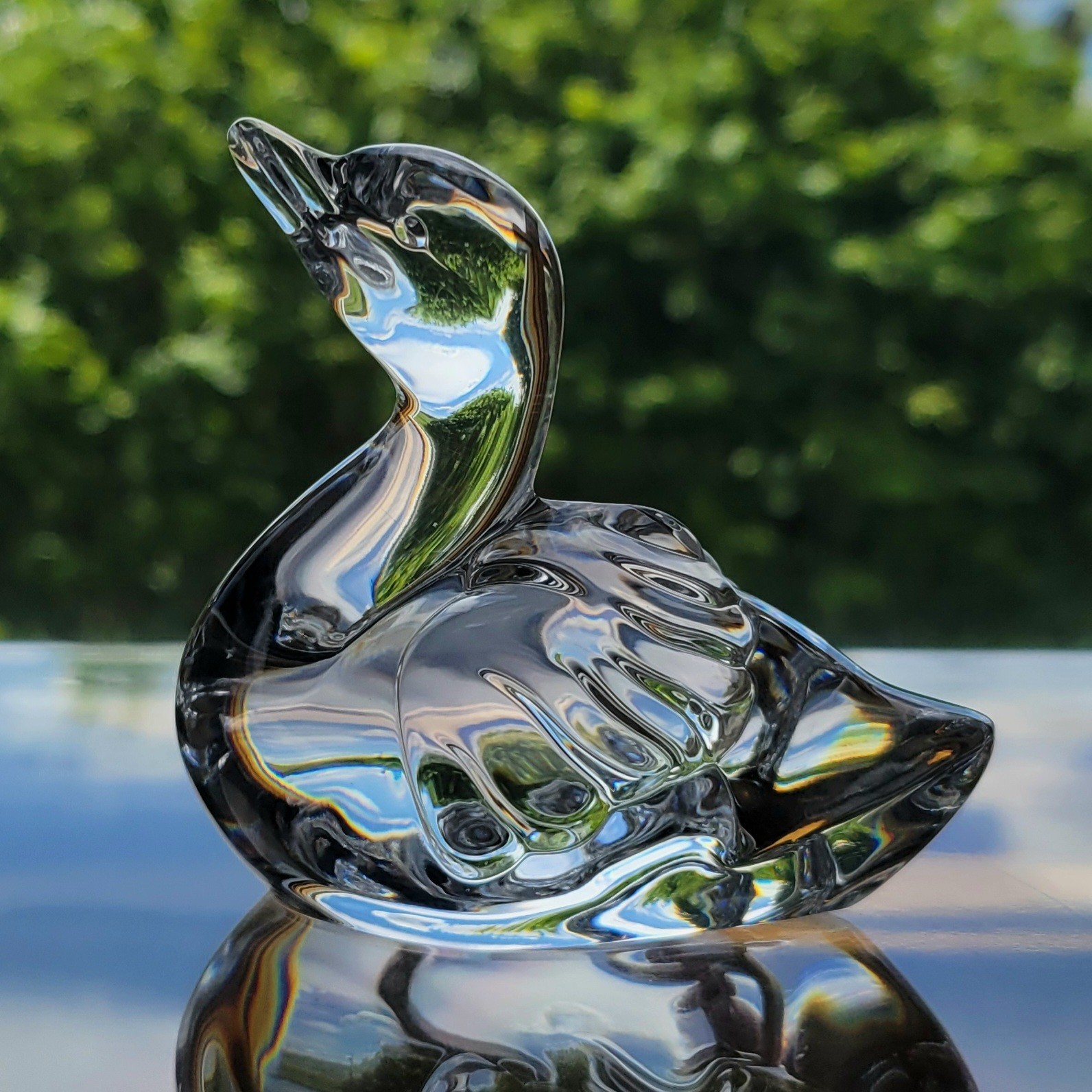 Waterford Crystal Cygnet Baby Swan 3″ Paperweight Figurine Irish #114710