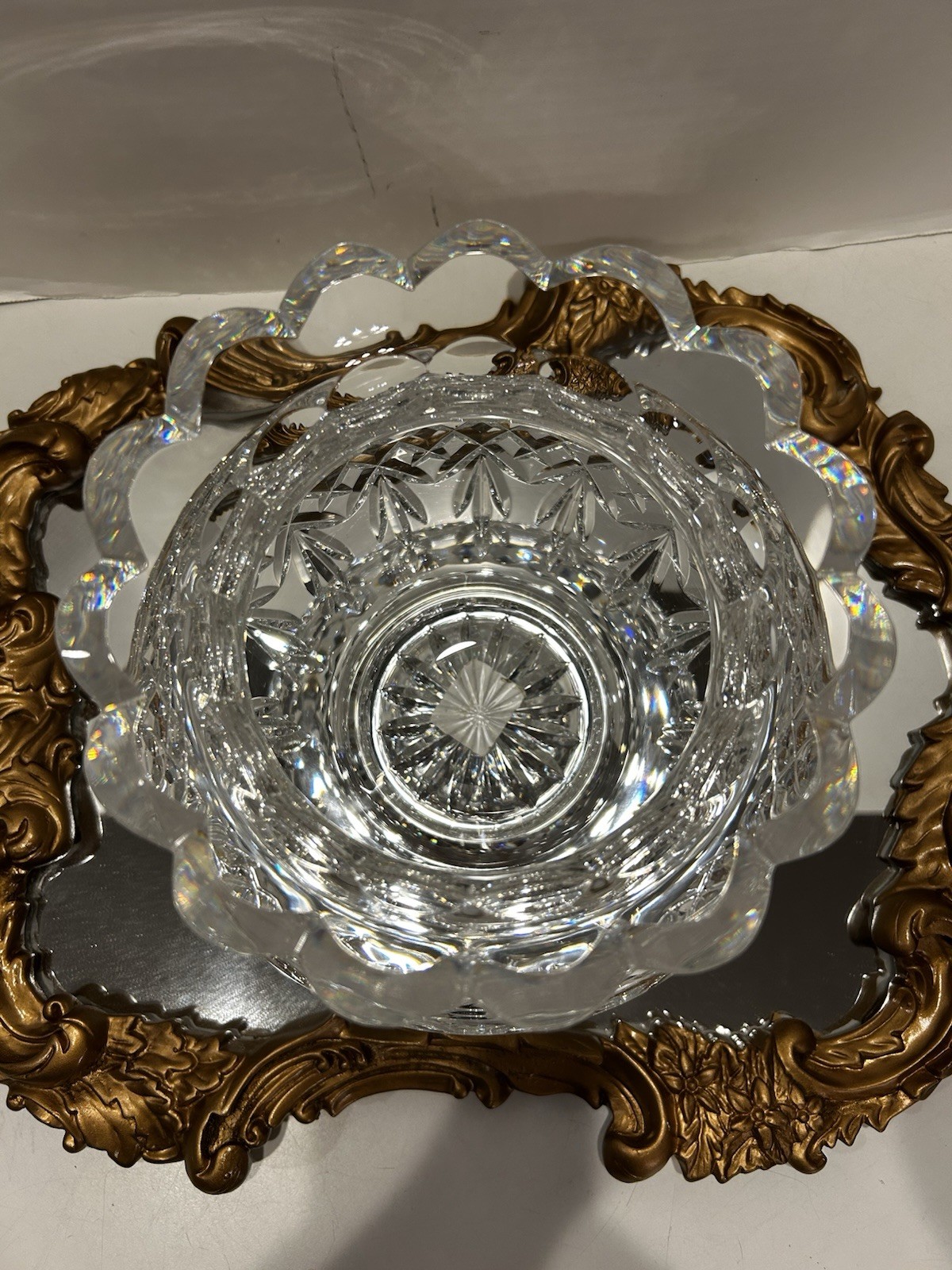 Waterford Crystal America’s Heritage Martha Washington Unity Vase Ireland