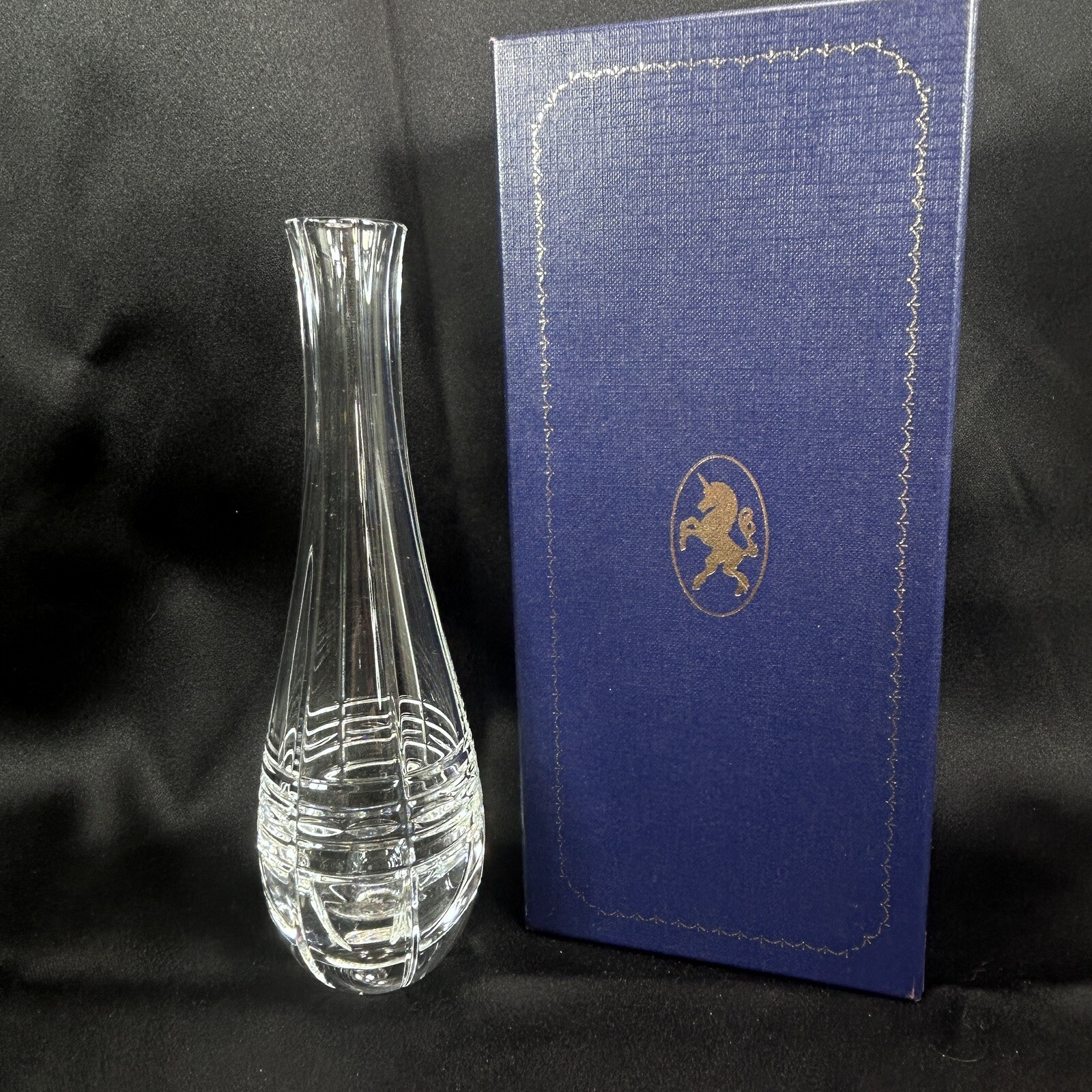 ATLANTIS CRYSTAL 8″ Tall Bud Vase