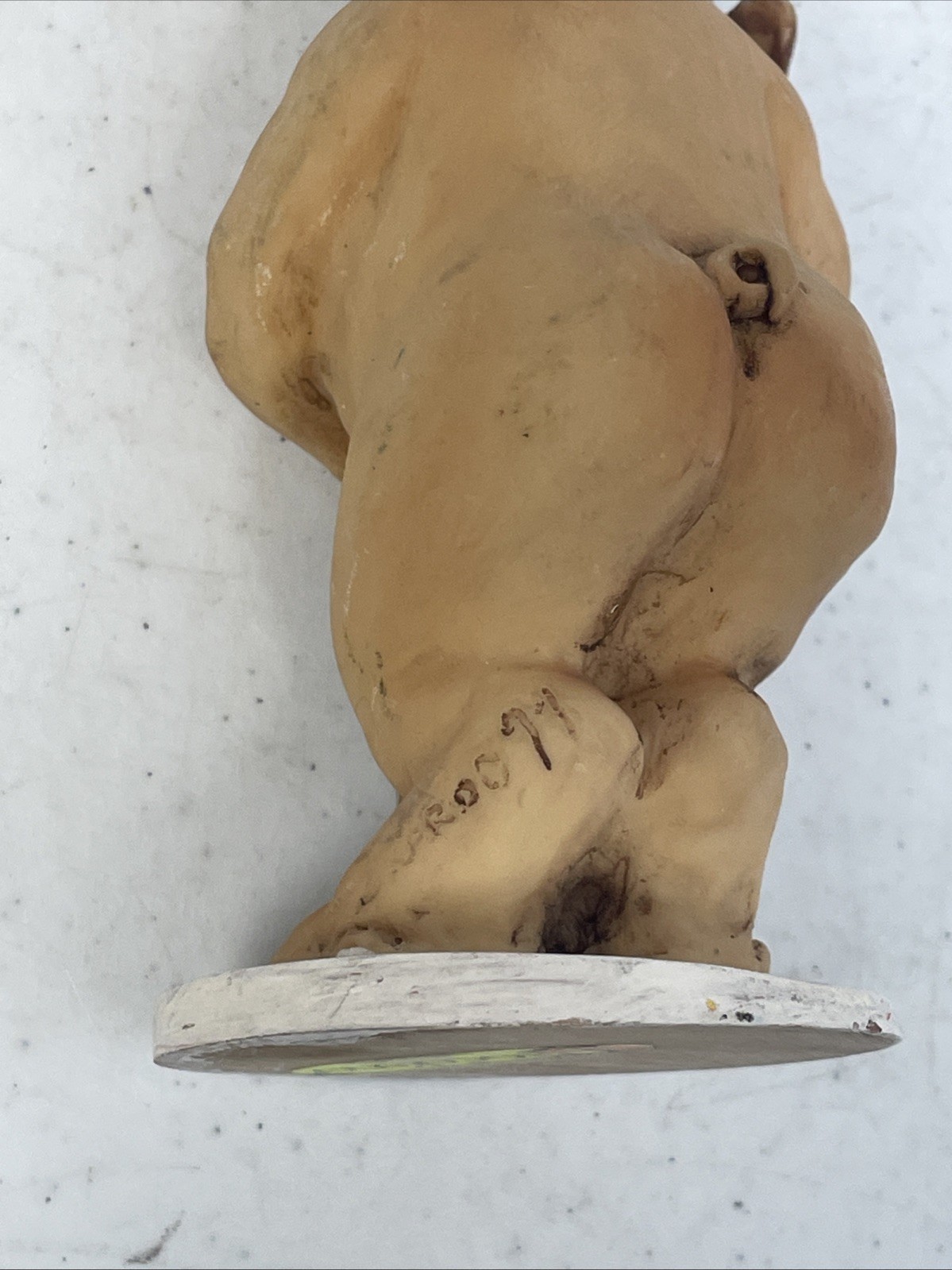 Vintage Pig Figure Standing Snowboard Theme Giocolino Euro souvenir 5” Italy