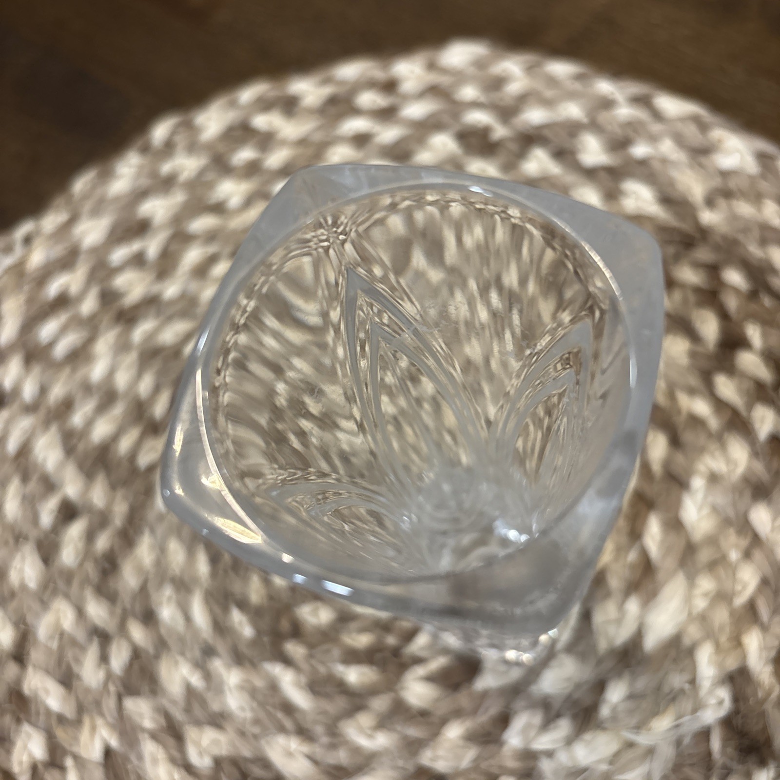 Cristal D’Arques Chatelet 24% Lead Crystal Bud Vase. Made in France 6.75 inches