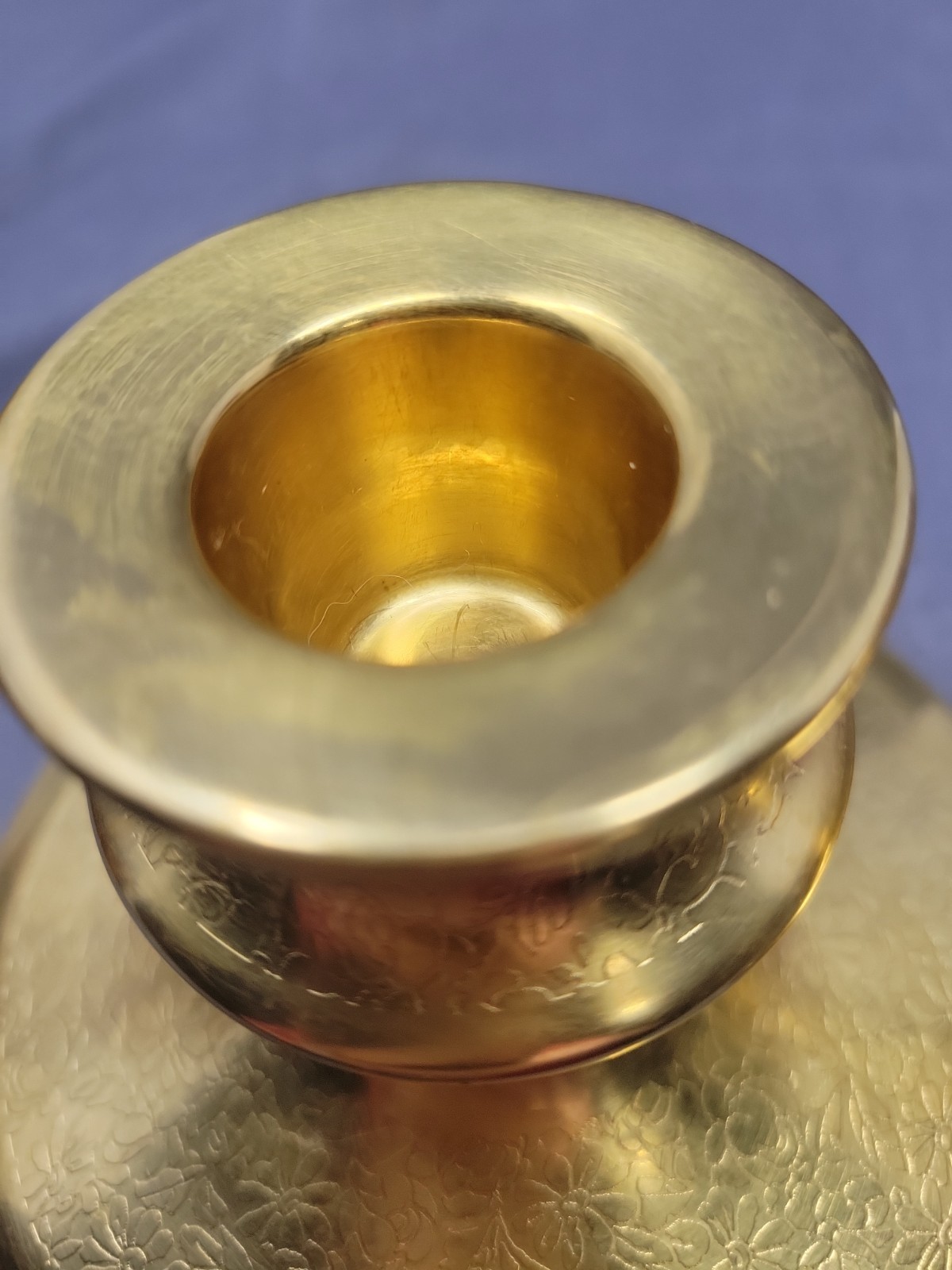 Pickard Rose and Daisy Gold Candle Holders