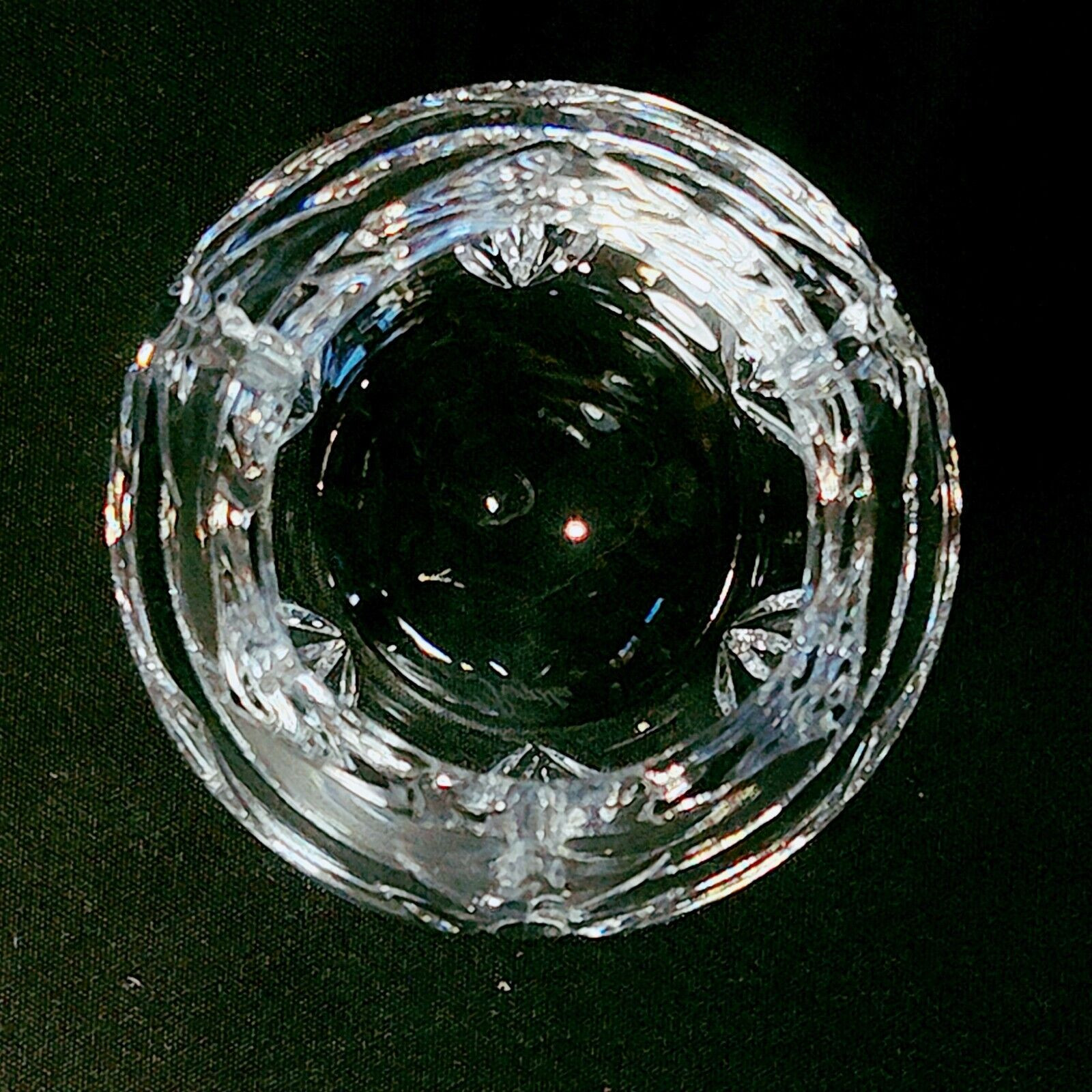 ROGASKA RICHMOND VOTIVE CANDLE HOLDERS, Cut Lead Crystal, 3″, 2PCS