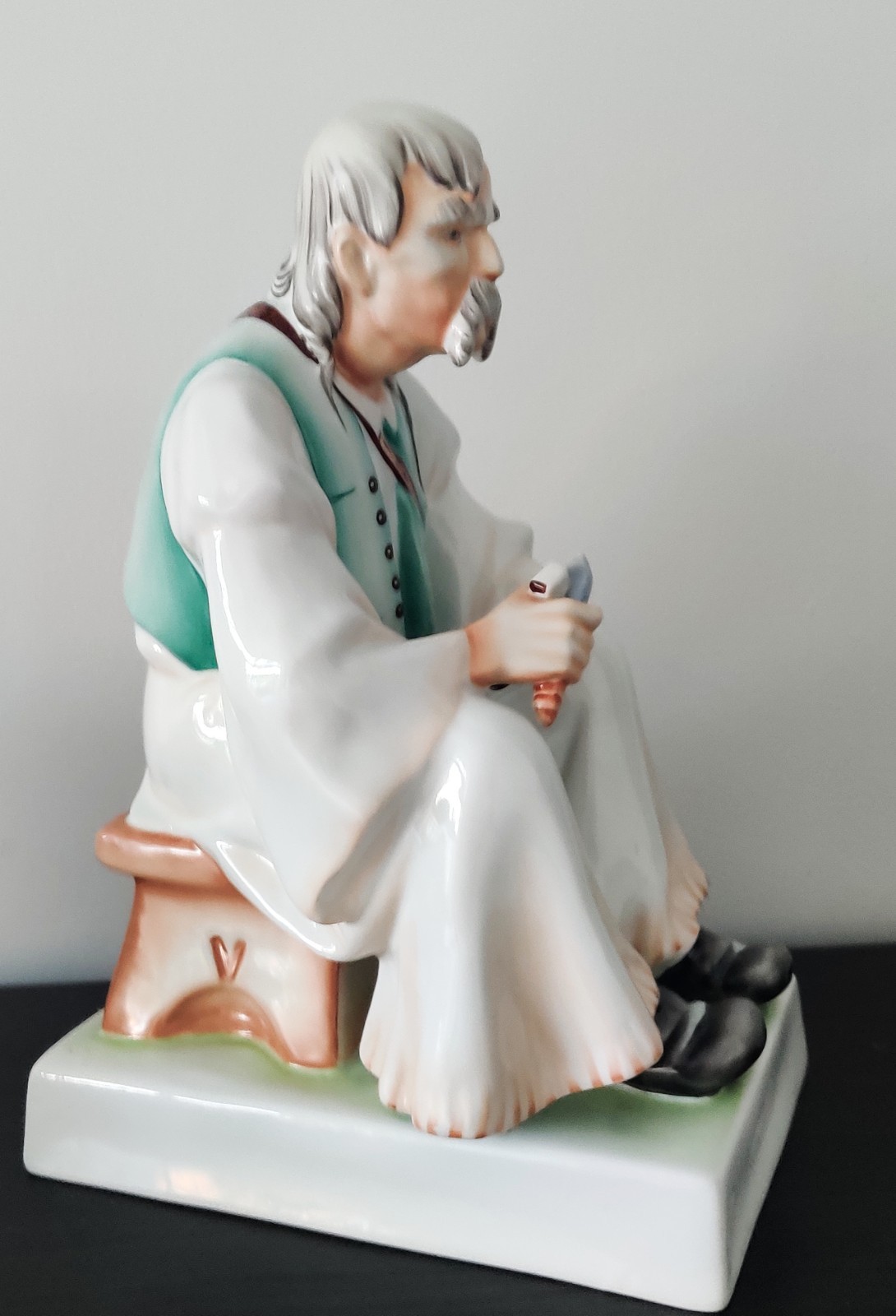 Zsolnay Hungary Fine Porcelain Figurine Statue 33cm Tall…