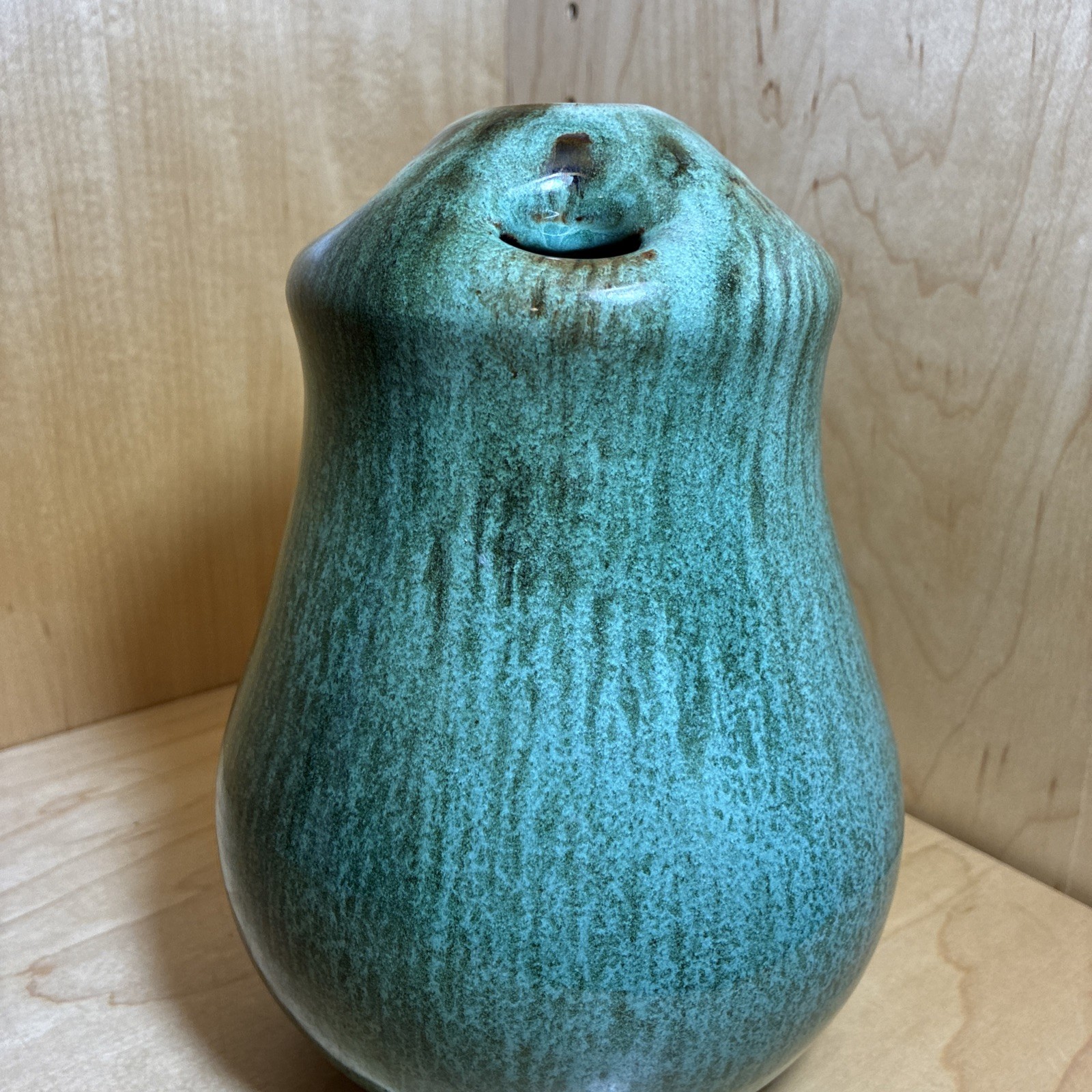 NICODEMUS ART POTTERY Vase flower frog rare