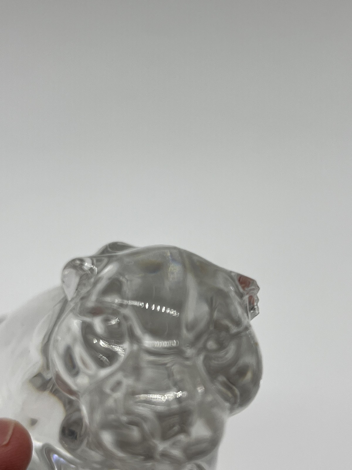 Wonders Of The Wild Crystal Panther Figurine 24% Lead Clear Germany Cat Decor