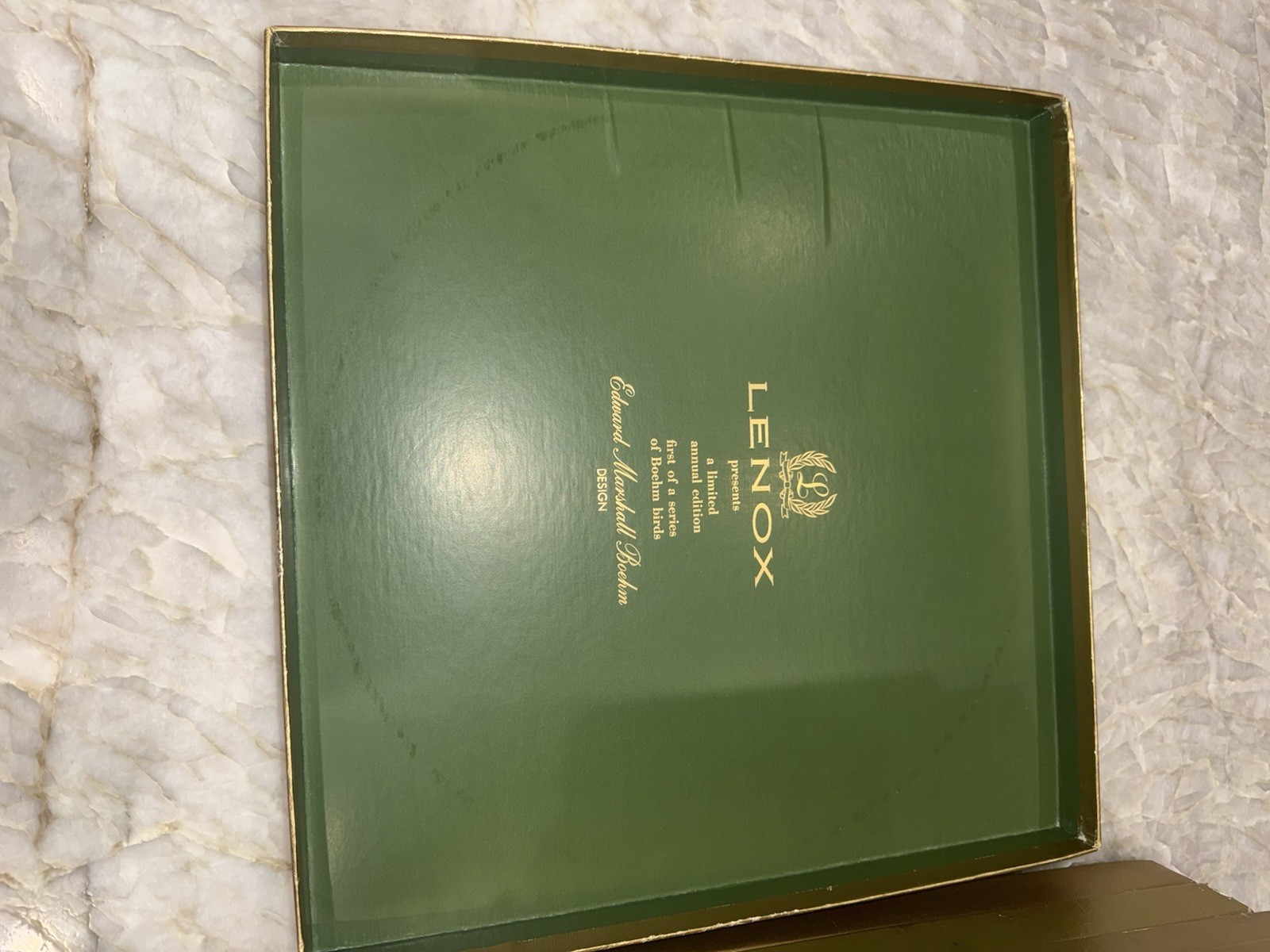 Lenox Boehm Birds Limited Edition 24K Gold complete set of 8 Plates 1974