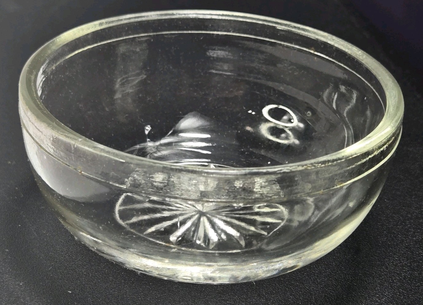 Vtg Hand Blown Candy Nut Silver Plate Glass Bowl Dish Rose Basket Twisted Handle