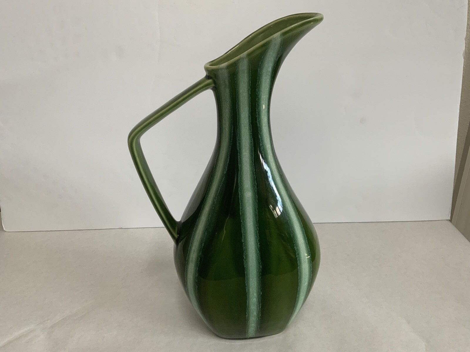 Rare Hull Art Pottery Continental Evergreen 56 Pitcher Vase