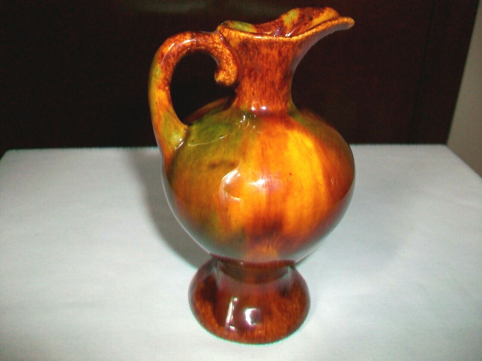 ANTIQUE CAMBRIDGE ART POTTERY EWER STANDARD GLAZE 5″