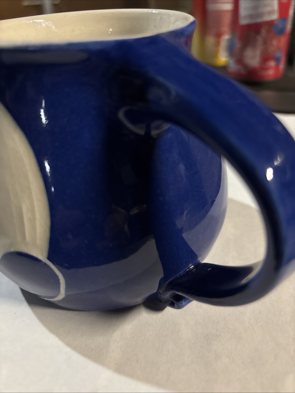 Marguerite Kotwitz 1997 Signed 3.5″ Matisse Style Painted Coffee Mug Ex