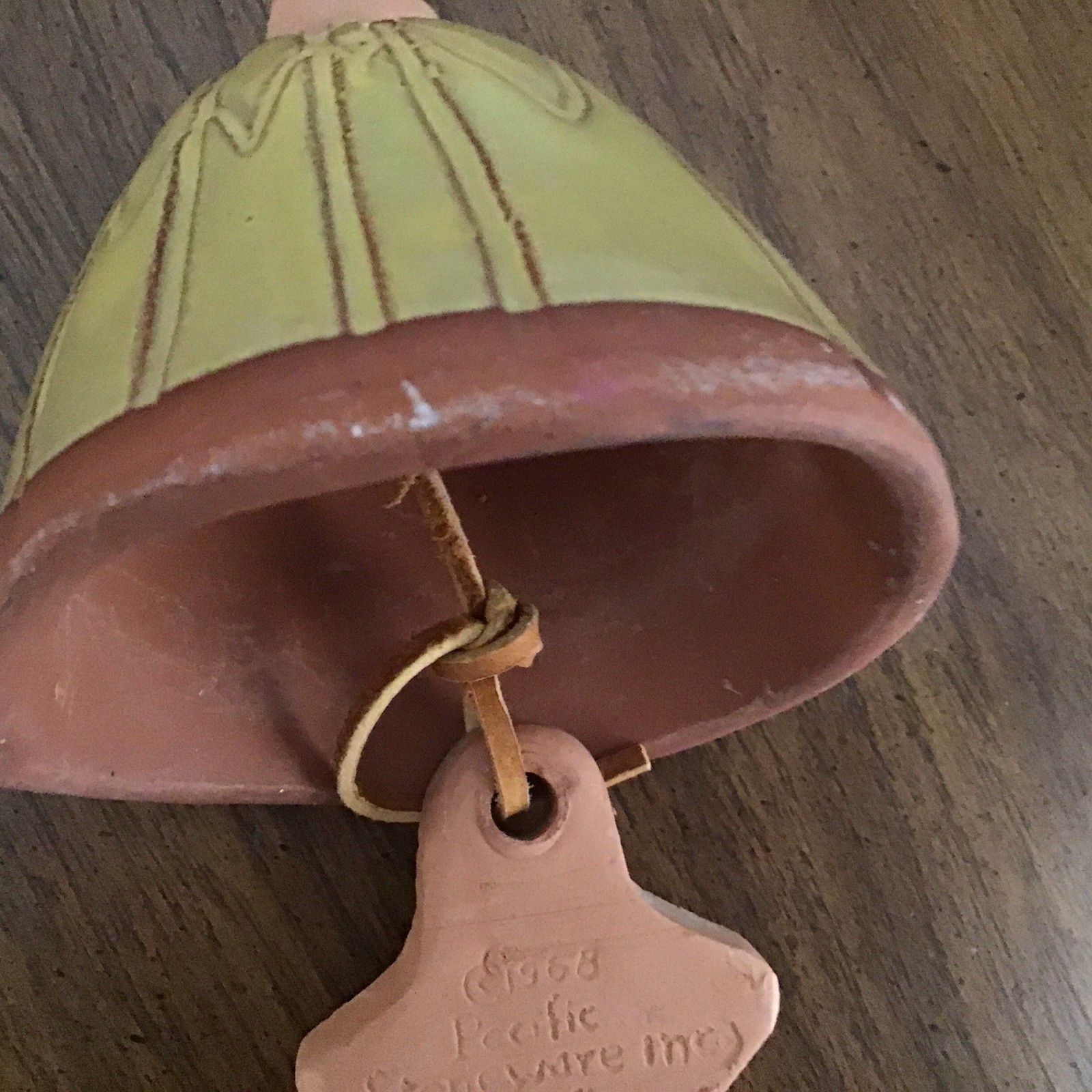 MCM-1968 Terra Cotta – Girl Bell Wind Chime-Double Sided- Pacific Stoneware Inc