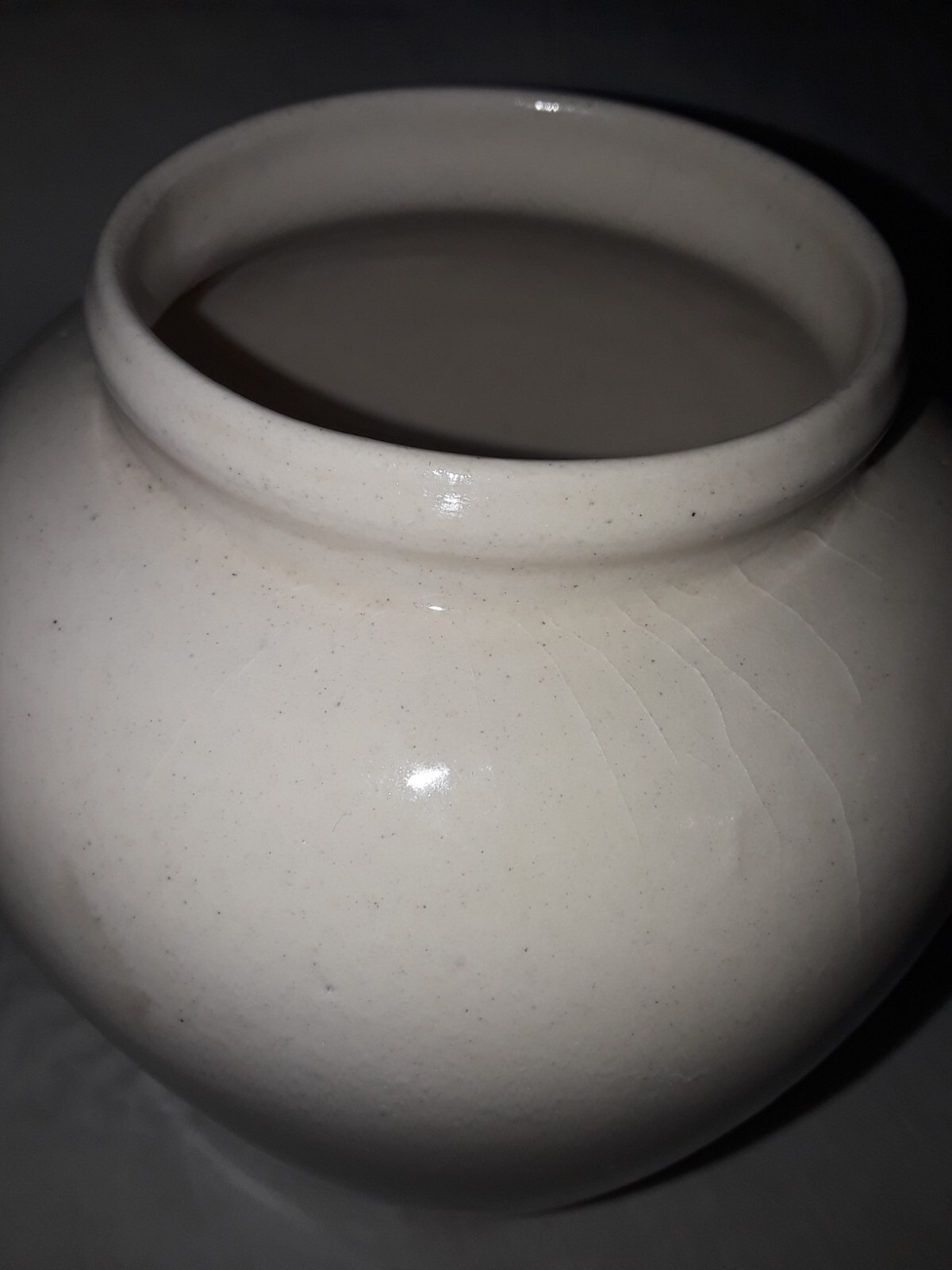 Ginger Jar/ Urn , Canister. 9.5 Inches With Lid