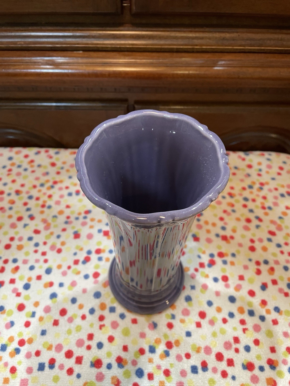 Fiesta Lavender Small Vase 8 Inches Pristine 2026 First Quality *Free Shipping*