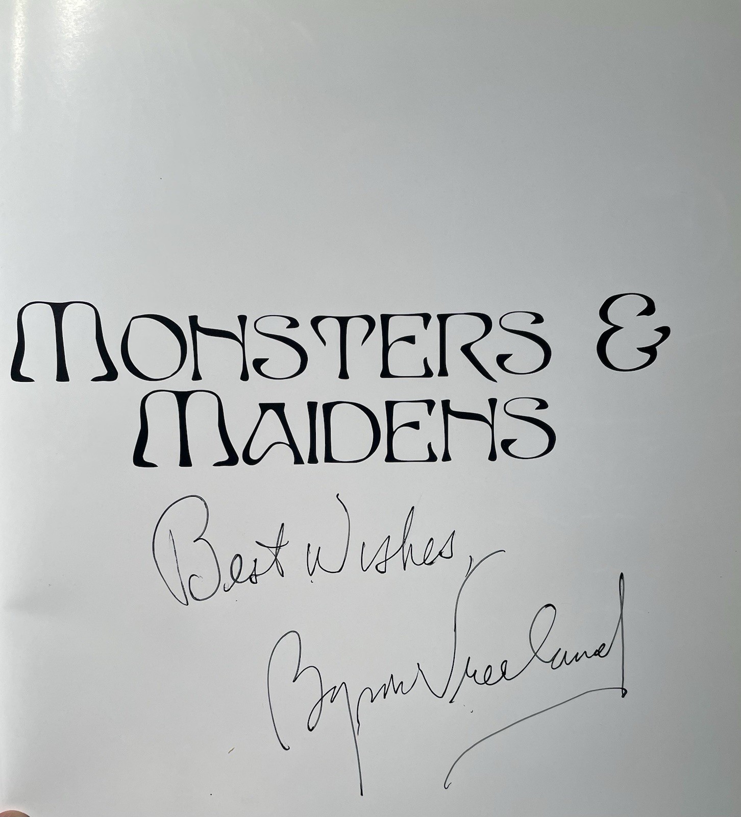 Singed Byron Vreeland 2011 Monsters & Maidens Amphora Pottery Of Art Nouveau