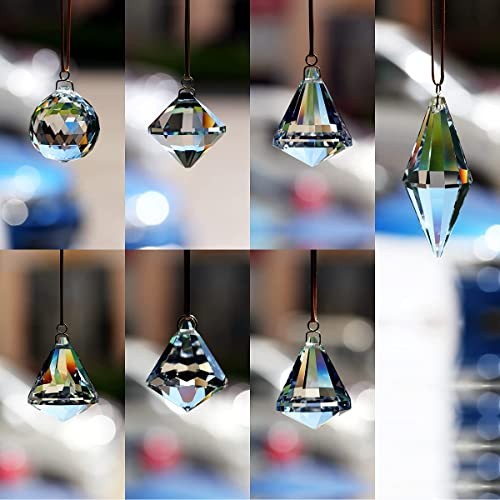 Crystal Chandelier Parts Sun Catcher Prism for Window Hanging Jewelry Clear