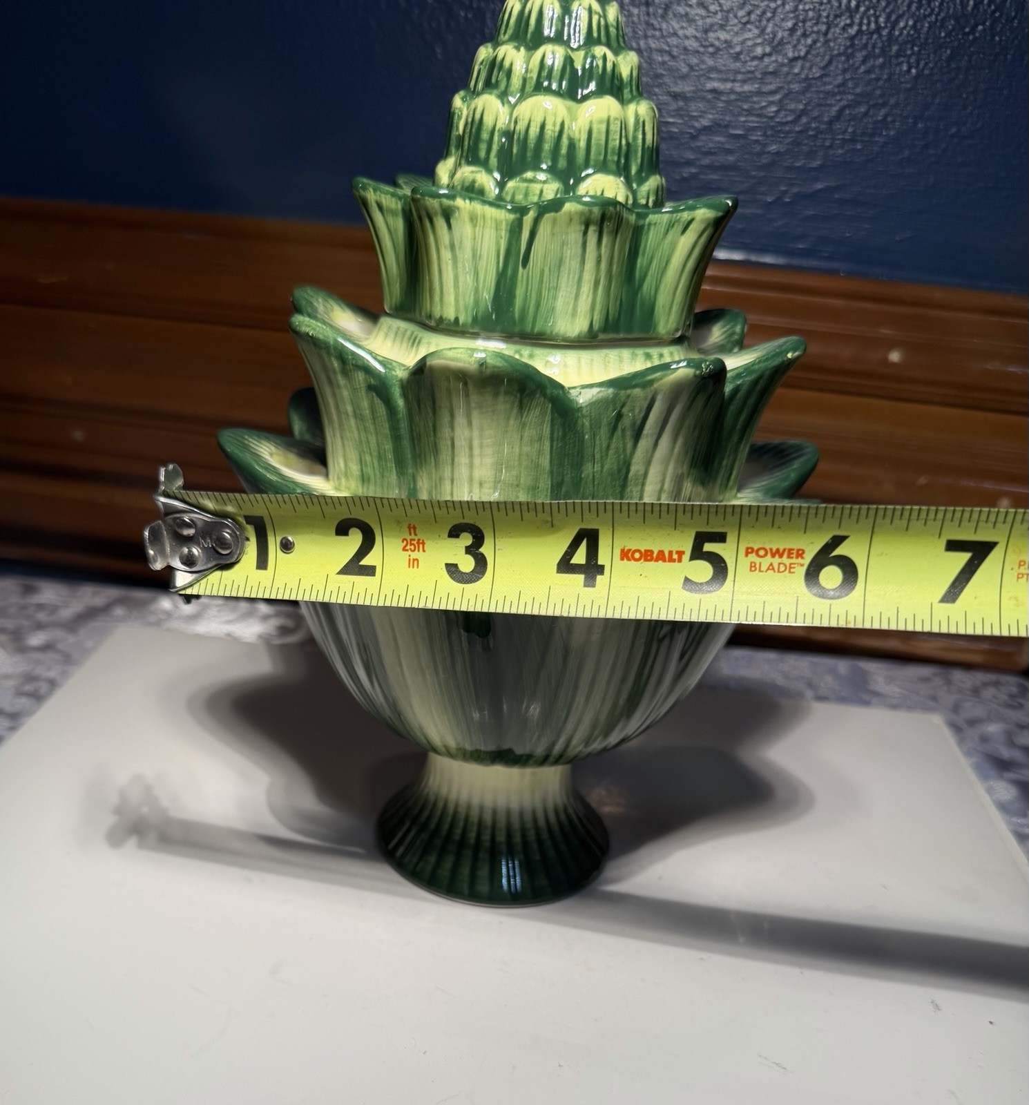 Vintage Tulipiere Green ARTICHOKE LARGE