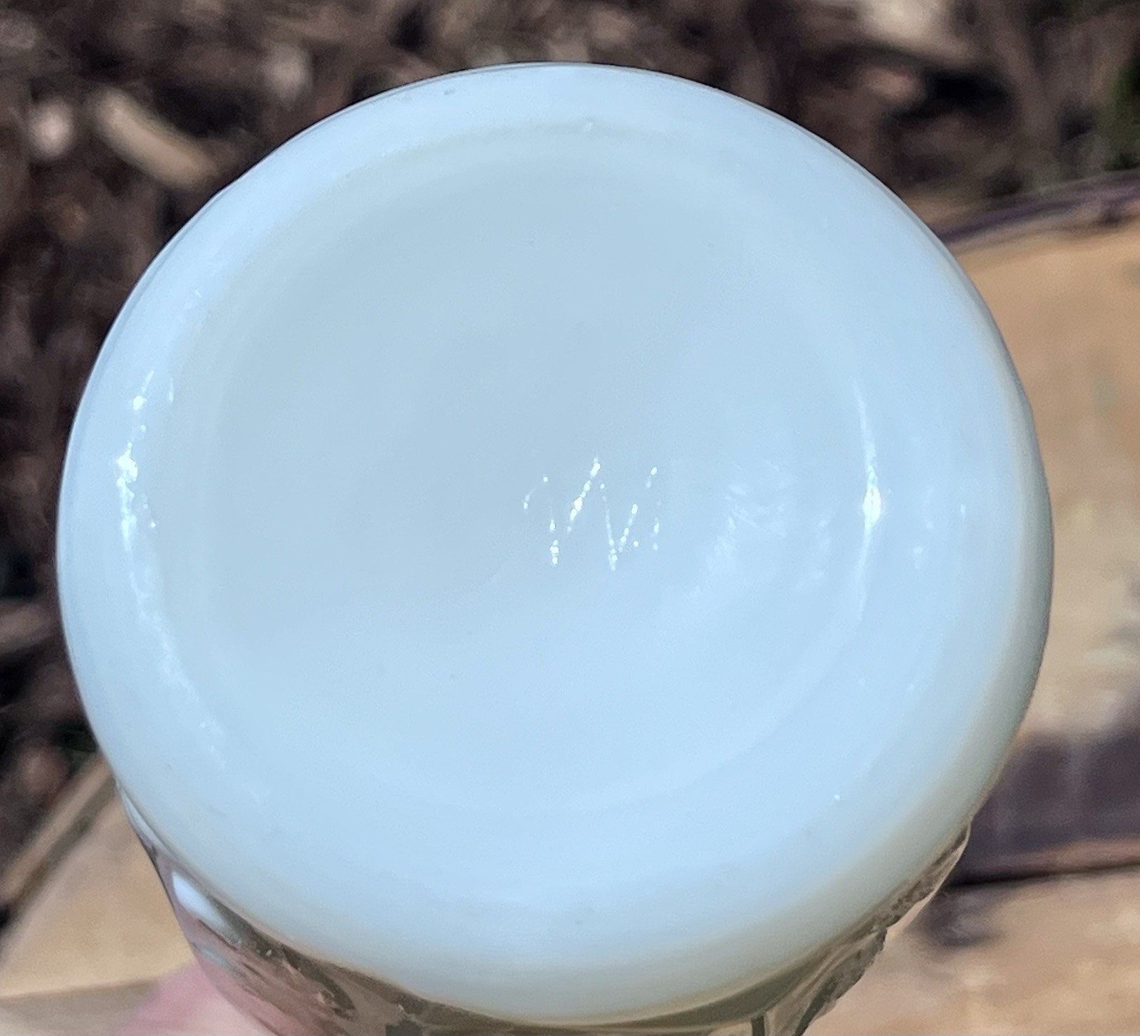 Vintage Westmoreland Milk Glass Paneled Grape Swung Bud Vase 9 1/4 Inches Tall
