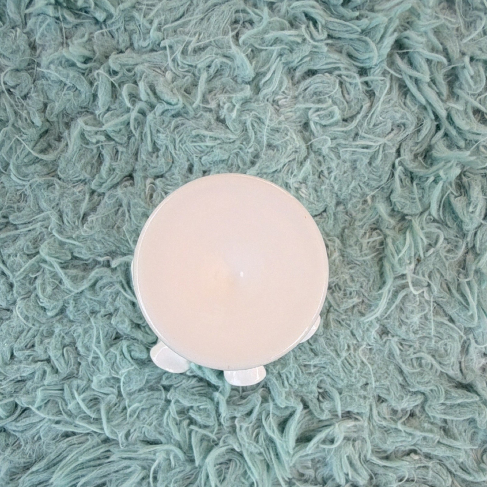 White Hobnail Milk Glass Vase Decorative Glossy Ruffled Rim Ruffled Edge Pattern