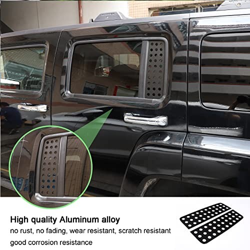 Car Rear Window Glass Panel Cover Decal, Car Rear Window Glass Honeycomb Deco
