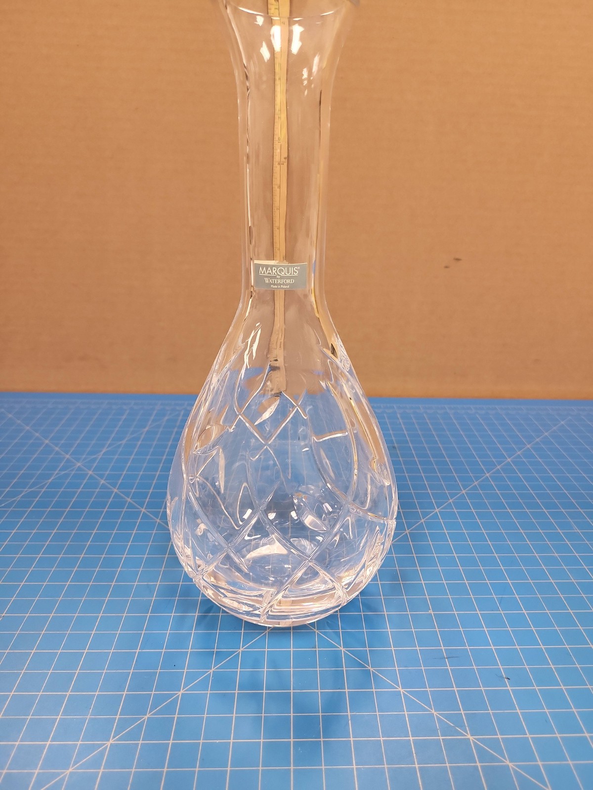 Marquis by Waterford Crystal Vase Poland Home Decor Table Centerpiece Gift