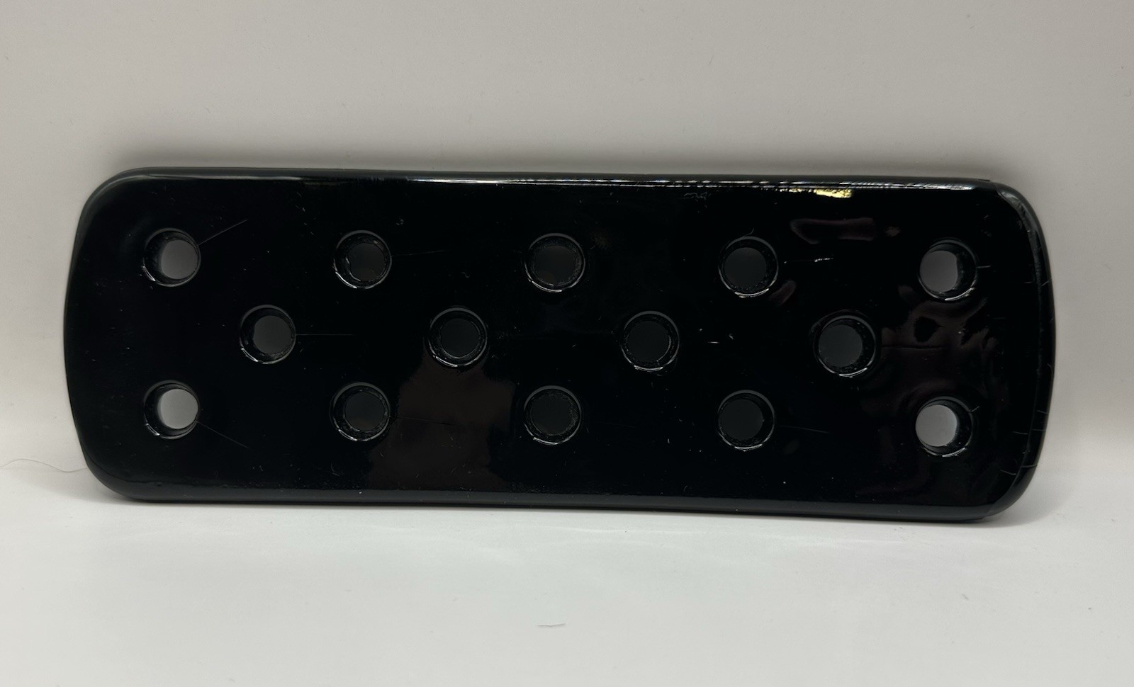Fostoria Ebony Footed Window Box Vase Flower Box With Frog Beautiful! No Chips!