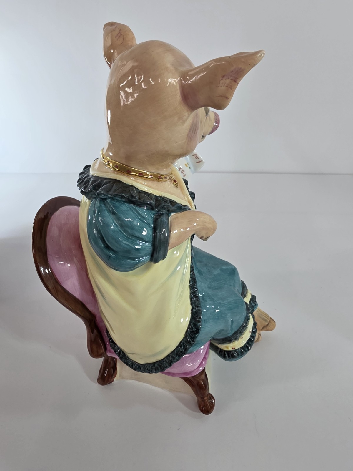 England Bloor China Stoke On Trent Pig Figurines hand painted numbered limited