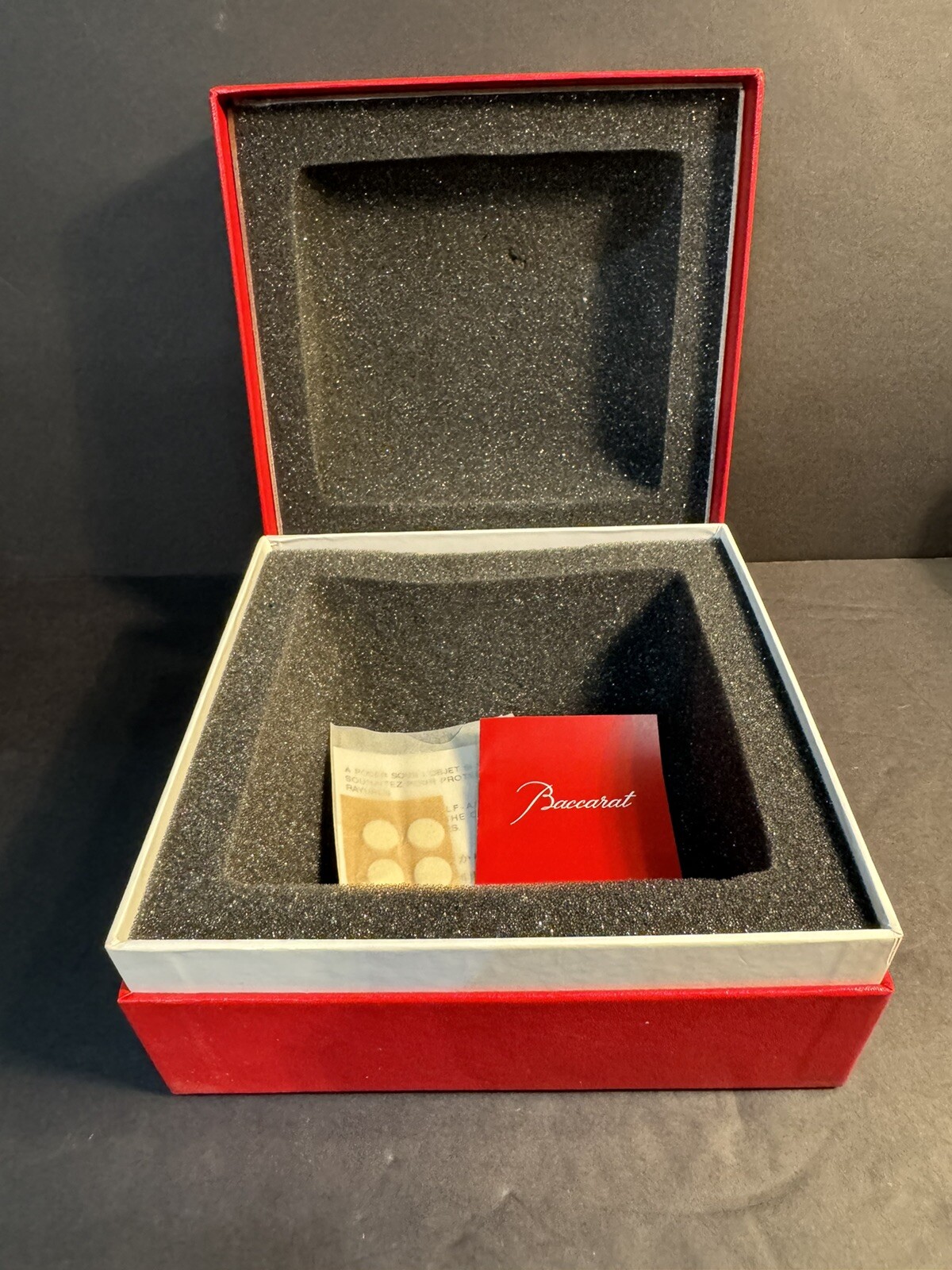 Baccarat Crystal Noel Angel Raphael Christmas Nativity Figurine MINT in Box!