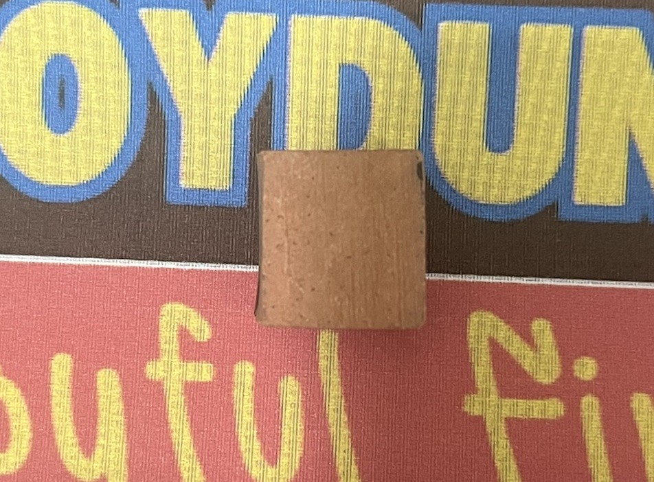 DOYLE LANE Piece of Pottery One Tile 3/4” X 1/2”
