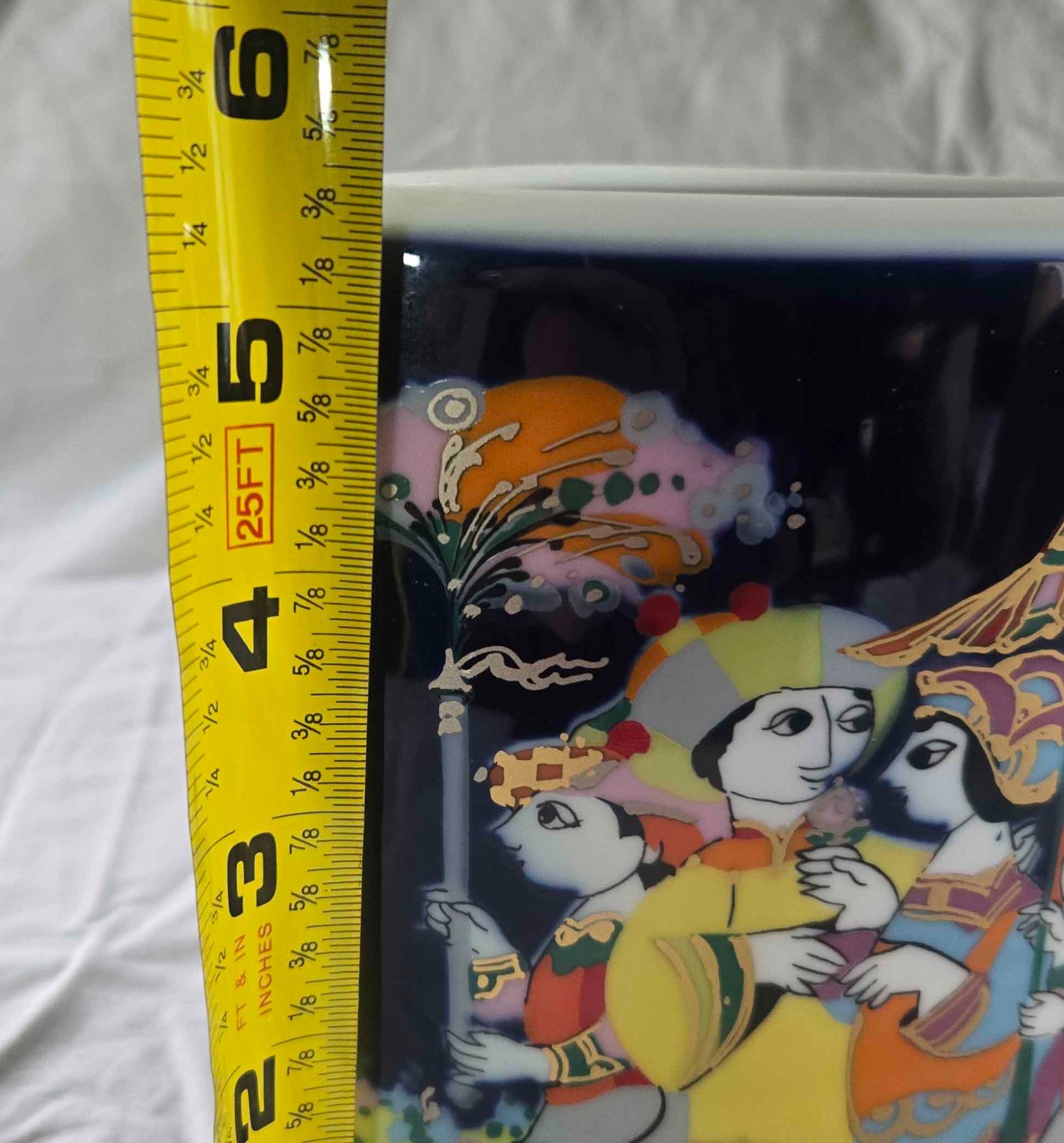 Bjorn Wiinblad Rosenthal Studio Line 1001 Nacht Porcelain Vase Germany