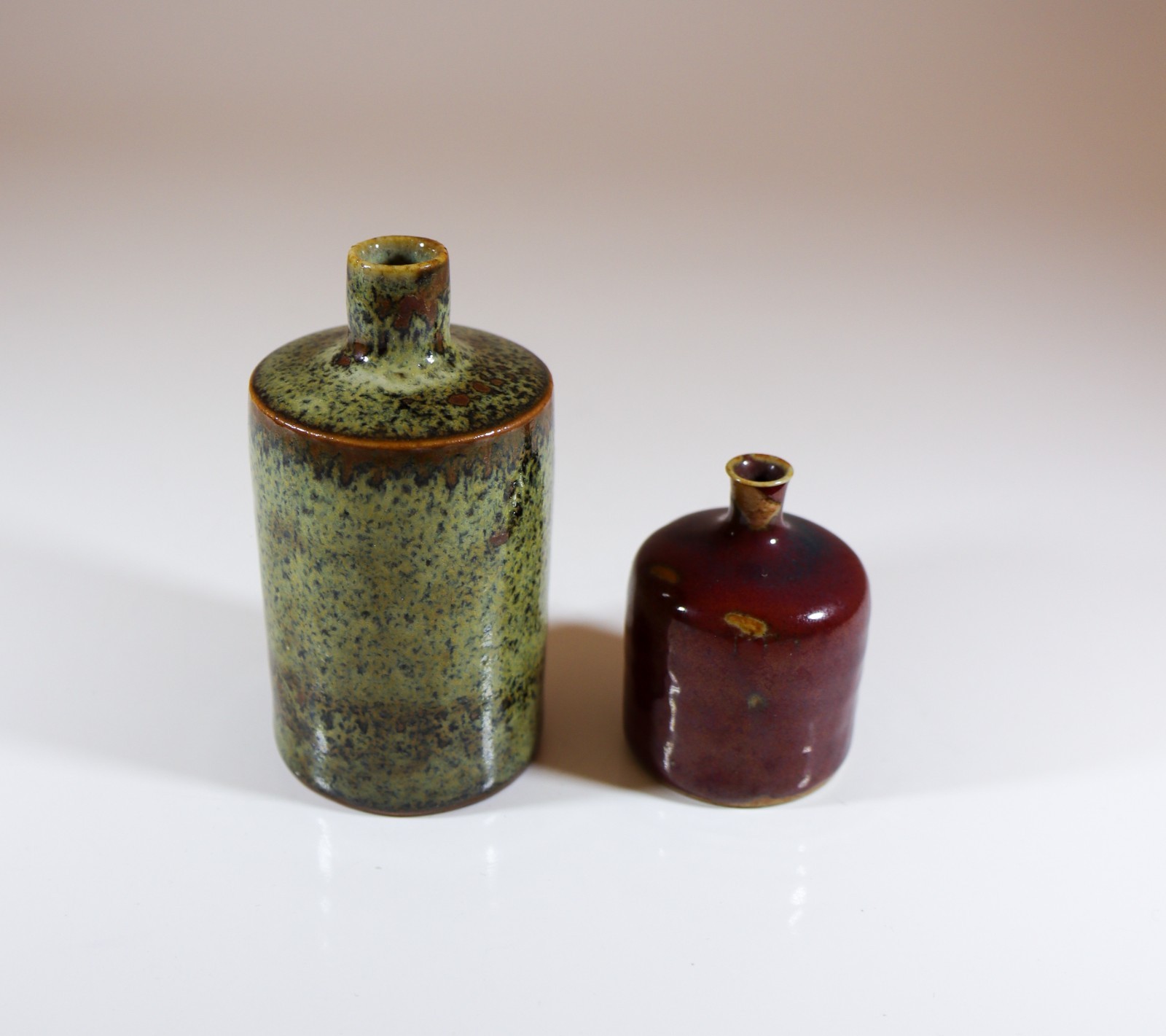 2 Miniature vases – Stig Lindberg – Gustavsberg Studio – Mid 20th Century