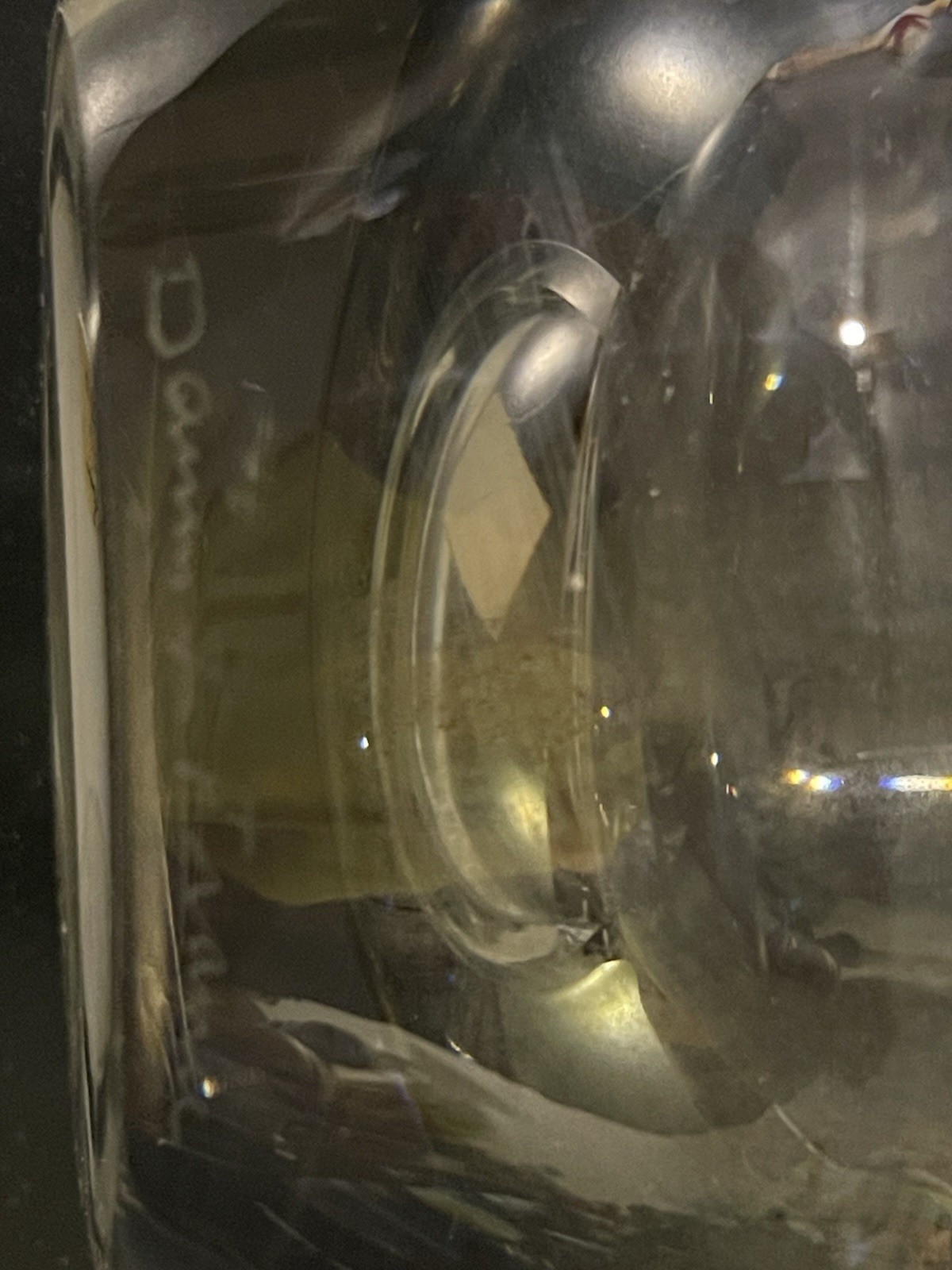 daum france Crystal Vase Large 1960 On Sale Now