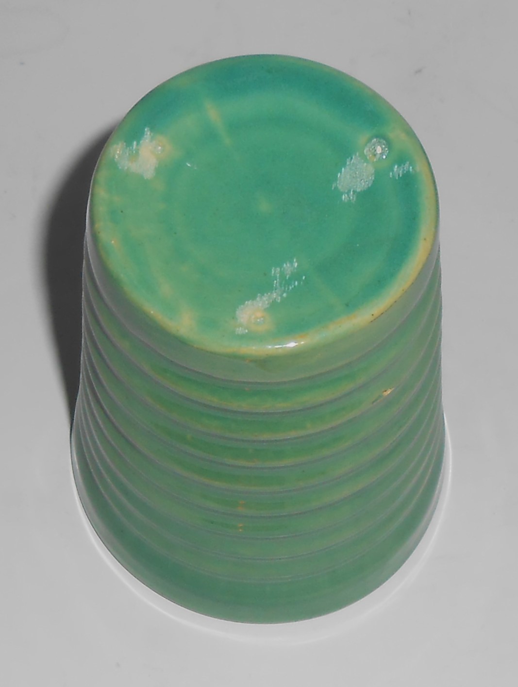 VINTAGE Bauer Pottery Ring Ware 12 Oz Jade Tumbler