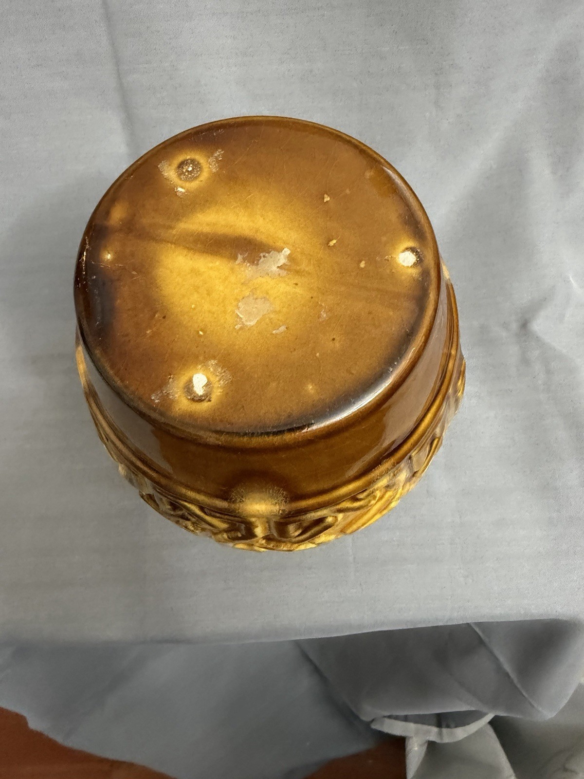 Royal Haeger Orange and Yellow Pottery Vase