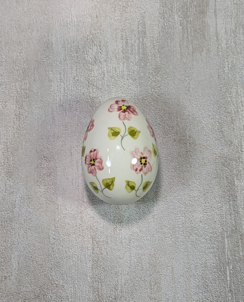 Lefton Ceramic Bunny Becia Portuca Hand Painted Egg Set Spring Easter Decor