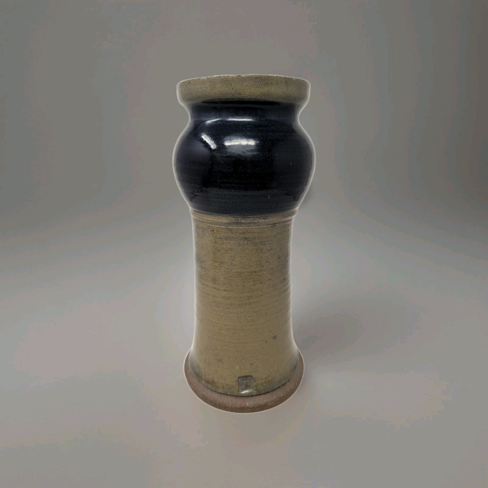 Beautiful Ken Ferguson Tall 13.5 In Vase F Stamp