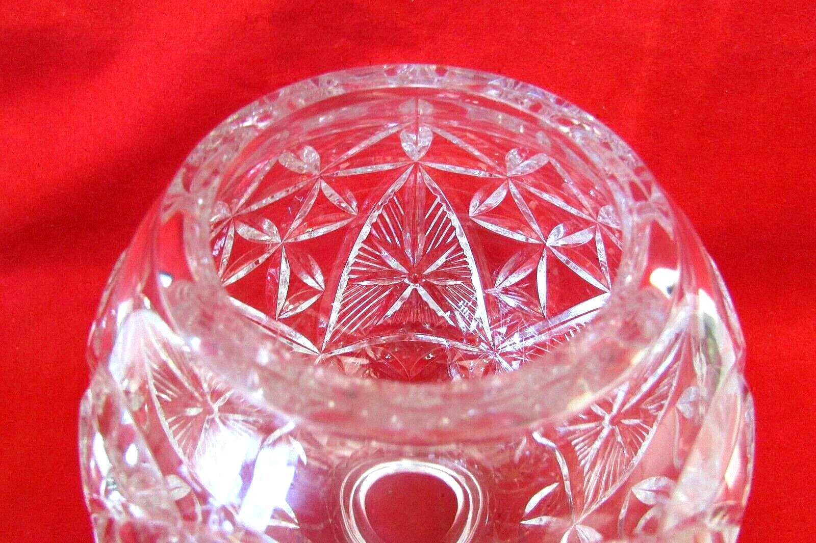 Waterford Crystal Hurricane Candle Holder Times Square Collection Star of Hope
