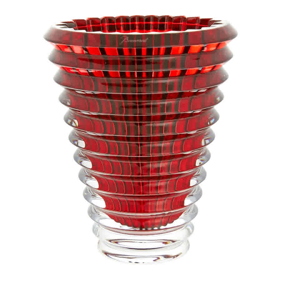 Baccarat Eye Vase – Small Red