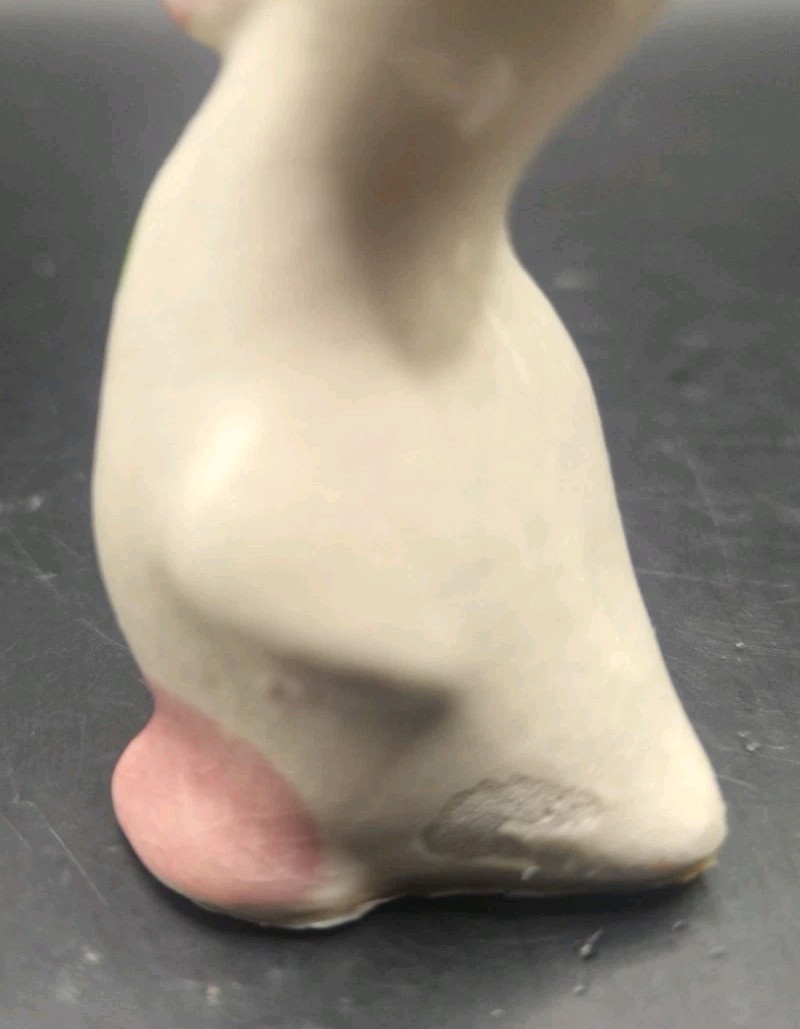 Vtg Pr Rio Hondo California Pottery Figurines 2.75″Kitten 1.5″Duck MCM Retro SEE