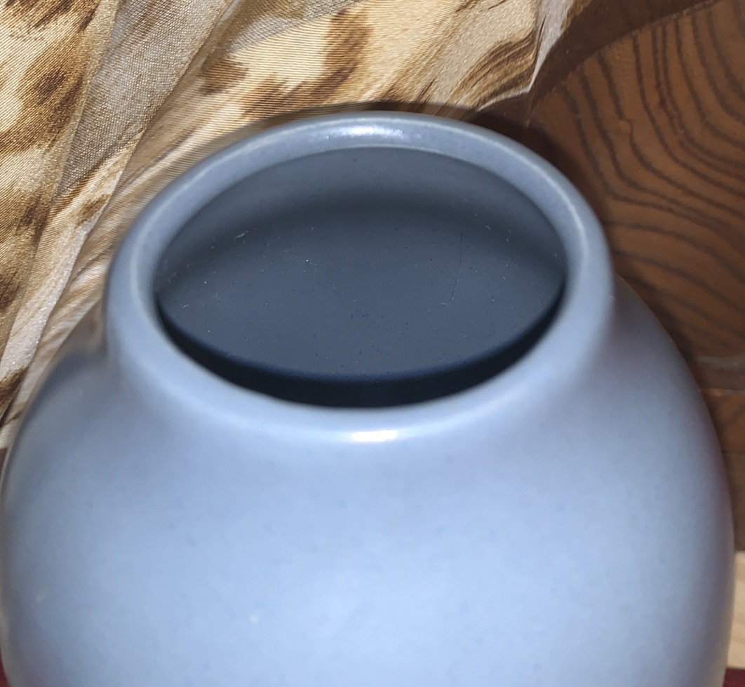 Blue Gray Rockwood-Style•Virginia Museum Of Fine Art•Vase