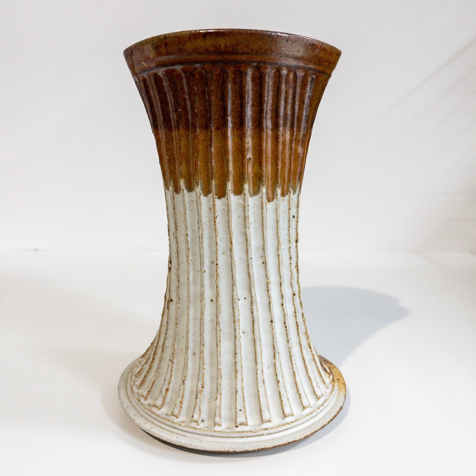 8 Inch Ceramic Handmade Flower Vase Pot – Signed