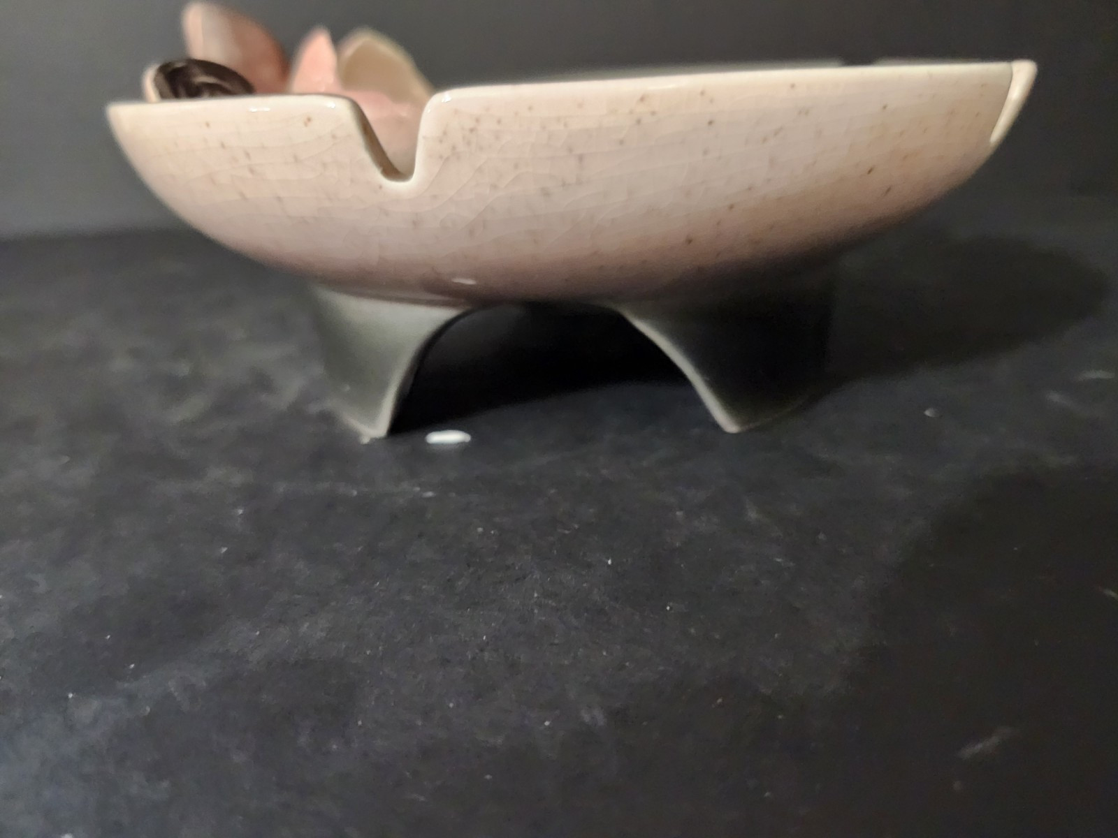 Antique Vee Jackson San Gabriel California Pottery Ash Tray/Trinket Holder