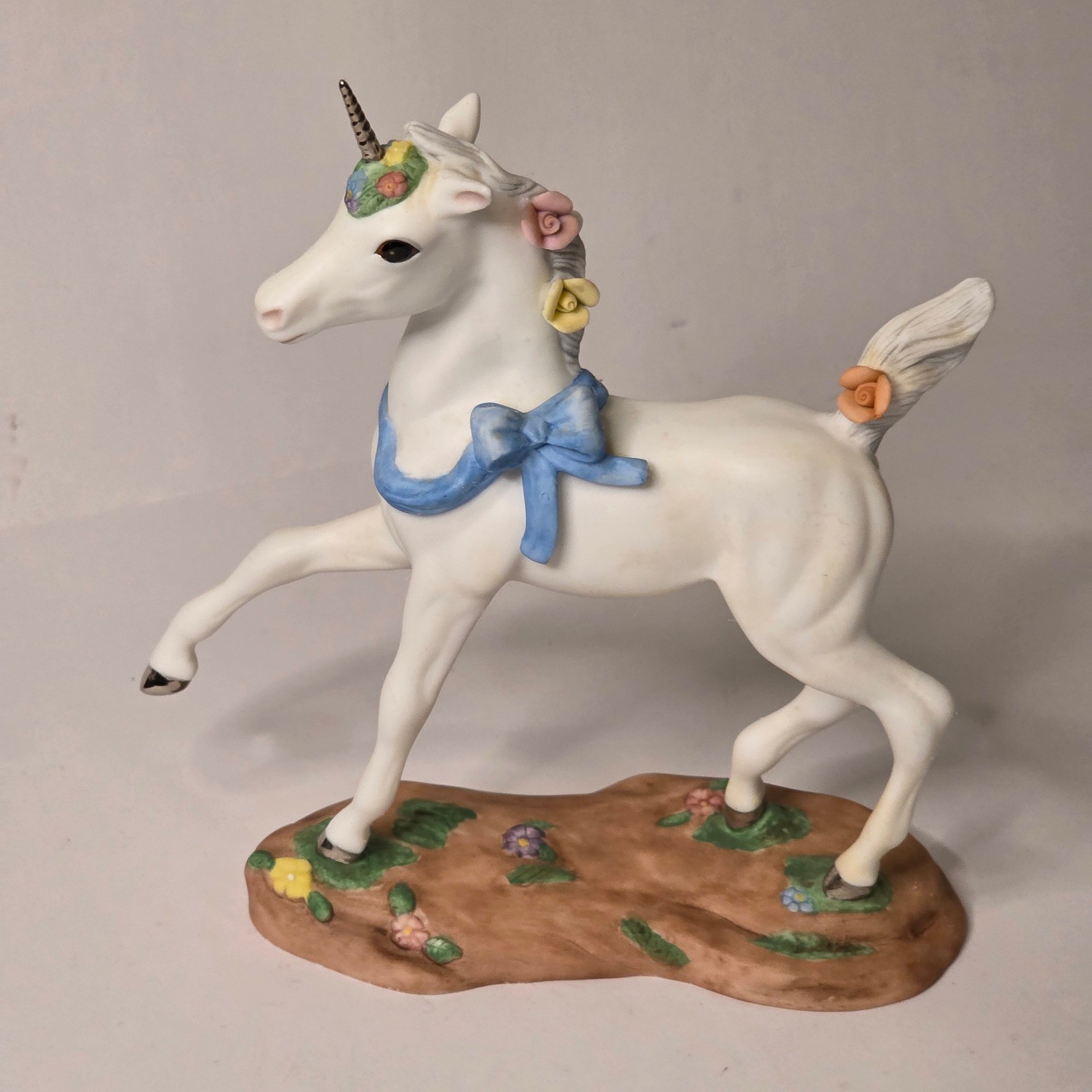 Princeton Gallery by Lenox Caprice The Baby Unicorn 1992 Porcelain Figurine Vtg