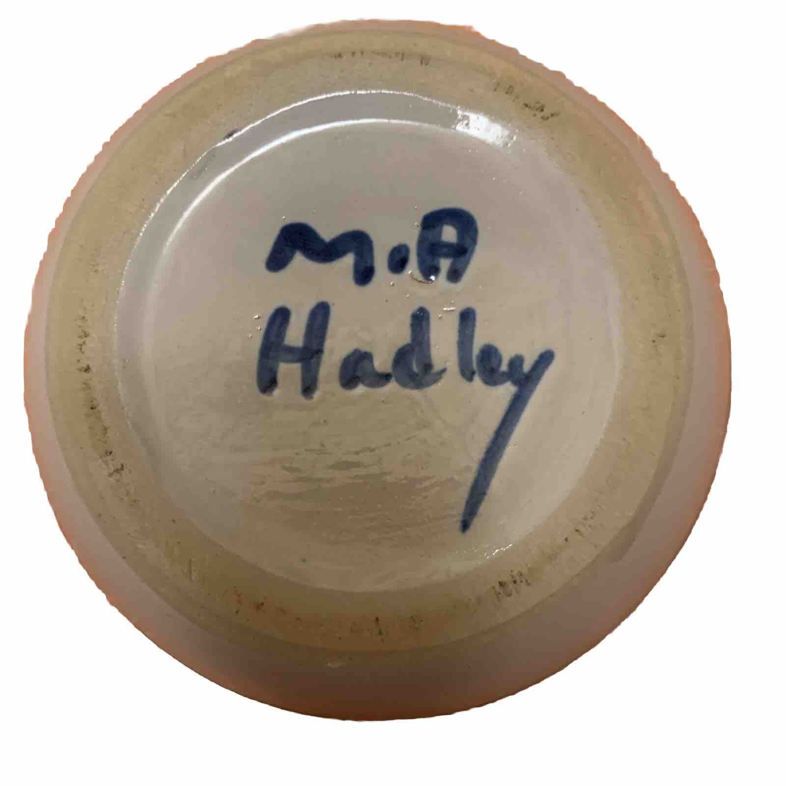 VTG M A Hadley Blueberry Bouquet Ashtray