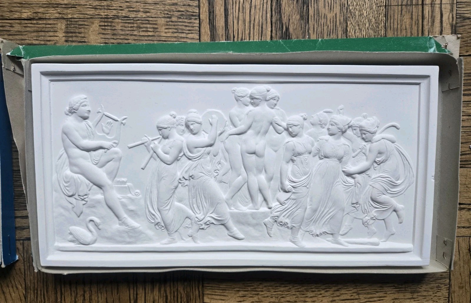 Bing and Grondahl Bisquit “Dance of the Muses on Helicon” Copy of relief 122