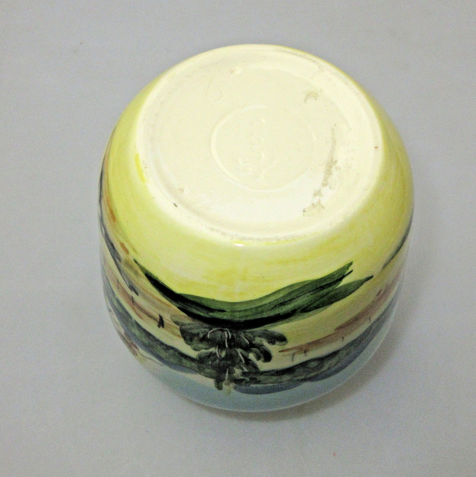 DIANA AUSTRALIAN POTTERY LANDSCAPE VASE SIGNED FRANK AUSTRALIAN POTTERY