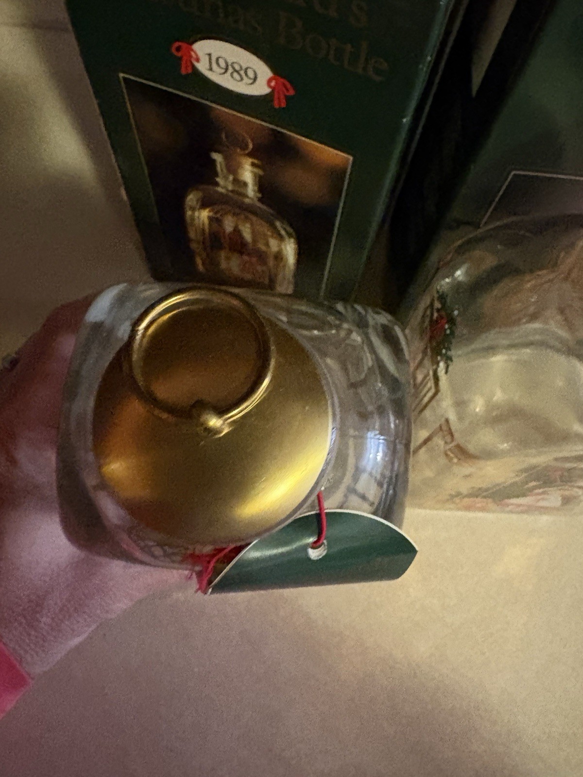 Holmegaard’s Christmas Bottle 1989 & 1990